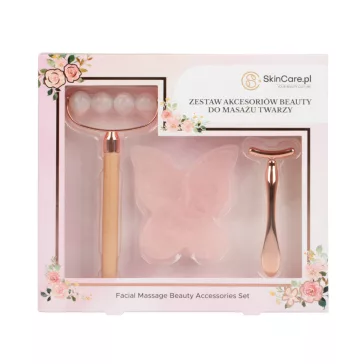   SKINCARE Beauty Accessory Set for Face Massage – Professional Facial Care Set for Home Use