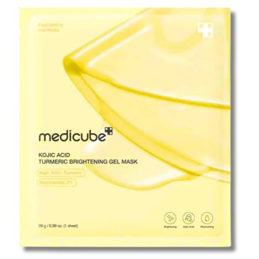   Medicube Kojic Acid Turmeric Brightening Gel Mask - Ragyogásfokozó Arcmaszk