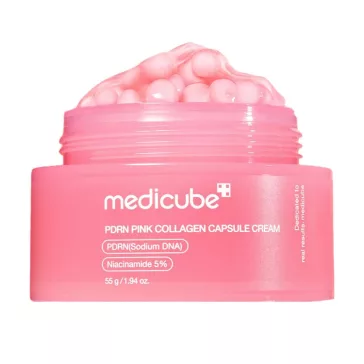   Medicube PDRN Pink Collagen Capsule Cream 55g – Firming collagen capsule cream