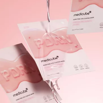   Medicube PDRN Pink Vita Coating Mask - Regenerating sheet mask