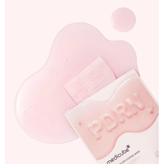 Medicube PDRN Pink Vita Coating Mask - Regeneráló fátyolmaszk