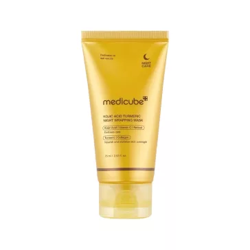   Medicube Kojic Acid Turmeric Night Wrapping Mask 75ml - Lehúzható Éjszakai Maszk