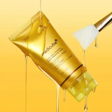   Medicube Kojic Acid Turmeric Night Wrapping Mask 75ml - Lehúzható Éjszakai Maszk
