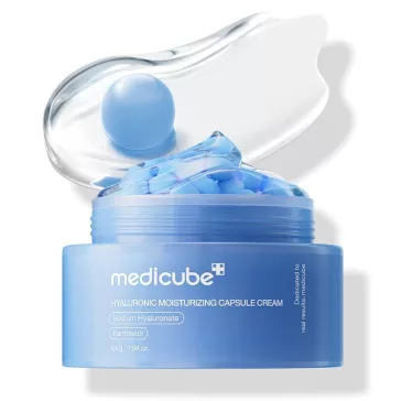   Medicube Hyaluronic Moisturizing Capsule Cream 55g - Hydrating Capsule Cream