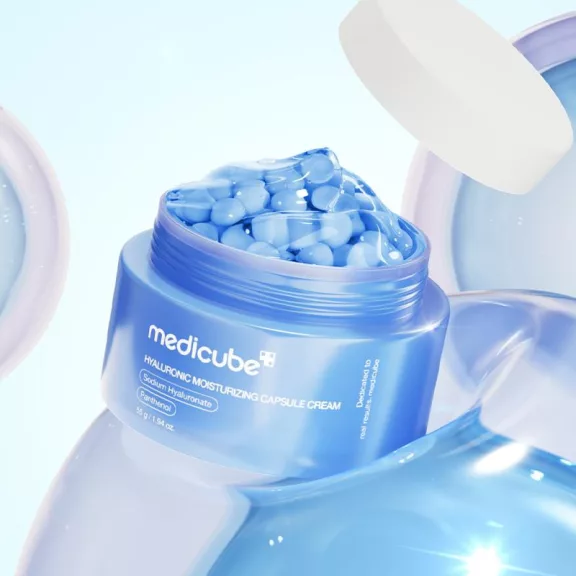 Medicube Hyaluronic Moisturizing Capsule Cream 55g - Hydrating Capsule Cream