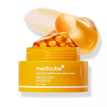   Medicube Kojic Acid Turmeric Vita Capsule Cream 53g - Brightening Capsule Cream