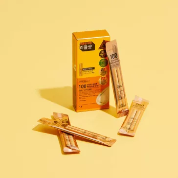   VT Cosmetics Vita-Light 100 Micro-Needle Shot Stick Pouch – Micro-needle treatment with vitamin C, 10-pack travel size