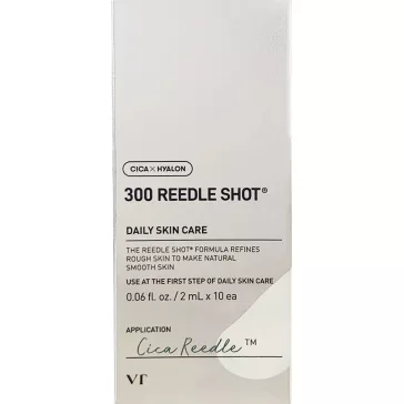   VT Cosmetics Reedle Shot 300 Stick Pouch - rejuvenating microneedle treatment, 10-piece travel pack