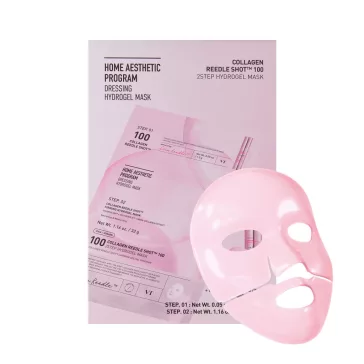 VT Cosmetics Collagen 100 Reedle Shot 2-Step Hydrogel Mask 