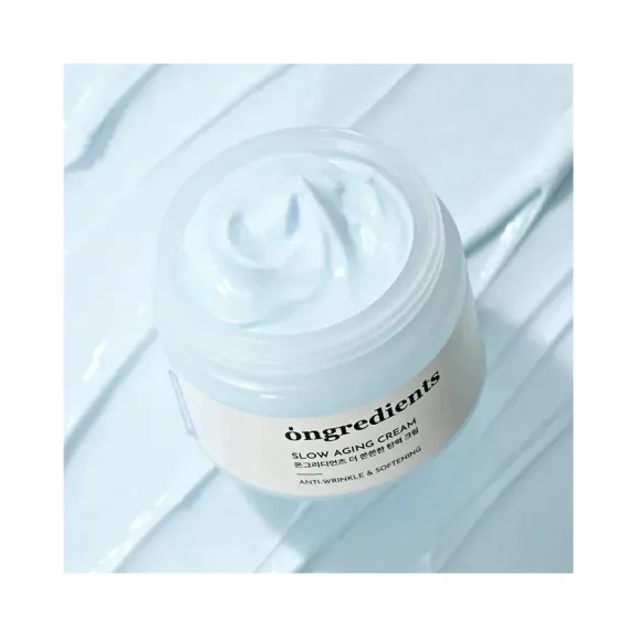 Ongredients Slow Aging Cream Anti-Aging Face Cream 50ml - Öregedésgátló krém