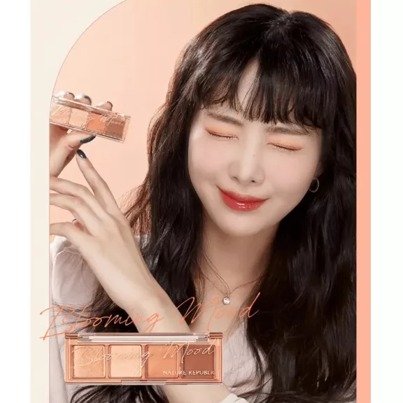 NATURE REPUBLIC Daily Basic Palette 04 Coral - Eyeshadow Palette