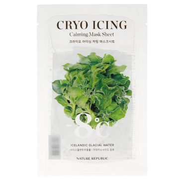   Nature Republic Cryo Icing Calming Mask Sheet 27 ml - Hűsítő fátyolmaszk