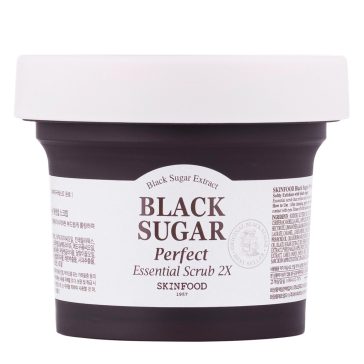   Skinfood - Black Sugar Perfect Essential Scrub 2X 210g - Hámlasztó Maszk