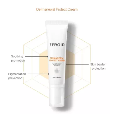   Zeroid Dermanewal Protect Cream 50 ml - Revitalizing Face Cream
