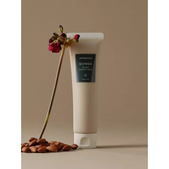 Aromatica - Quinoa Protein Treatment Mask, 160ml - Fehérjés hajmaszk sérült hajra