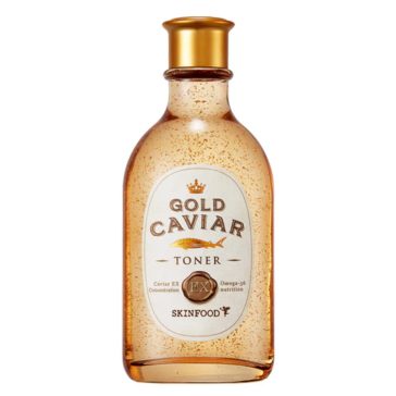   Skinfood Ránctalanító toner kaviárral és arannyal 145 ml