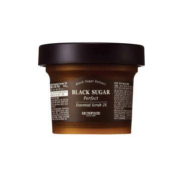   Skinfood Black Sugar Perfect Essential Scrub 2X 100g - Hámlasztó maszk