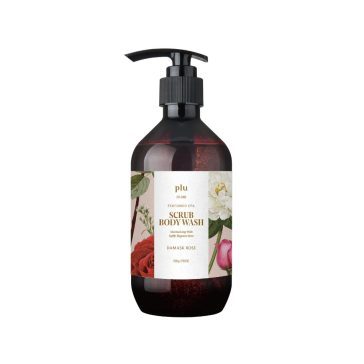   plu Jia Le Fu Perfumed Spa Scrub Body Wash Damask Rose 500 ml - Tusfürdő-radír