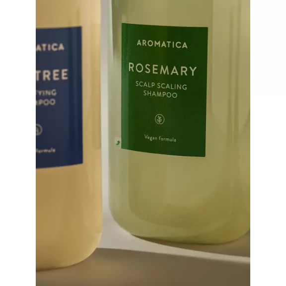 Aromatica - Rosemary Scalp Scaling Shampoo, 400ml - Rozmaringos sampon