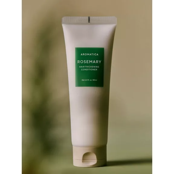 Aromatica - Rosemary Hair Thickening Conditioner, 180ml - Rozmaringos hajerősítő balzsam