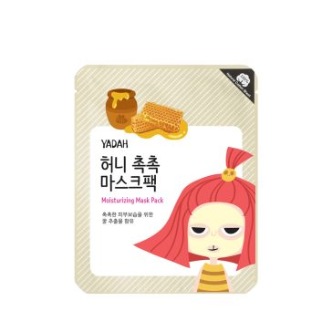   Yadah Moisturizing Mask Pack - bőrnyugtató pamut fátyolmaszk