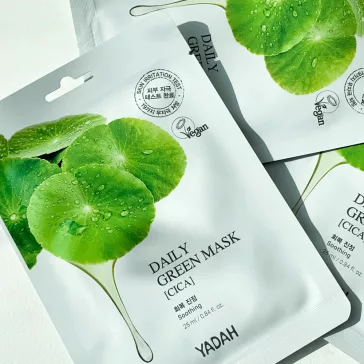 Yadah Daily Green Mask Cica - Calming Sheet Mask