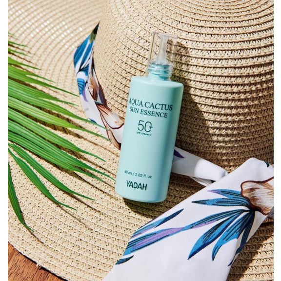 Yadah Aqua Cactus Sun Essence SPF50+ - Hidratáló fényvédő