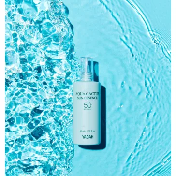   Yadah Aqua Cactus Sun Essence SPF50+ - Moisturizing sunscreen