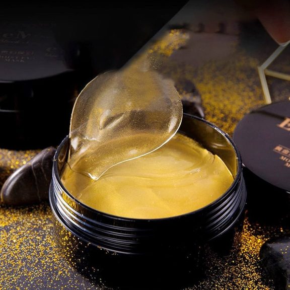 FarmStay 24K Gold & Peptide Solution Ampoule Eye Patch 60 db