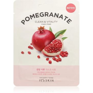  It's Skin The Fresh Mask Sheet Pomegranate - Anti-ageing fátyolmaszk