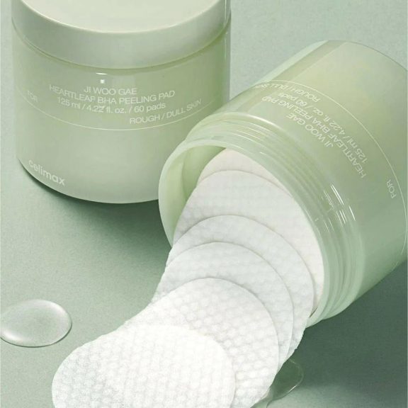 Celimax Jiwoogae Heartleaf BHA Peeling Pad - 60 db
