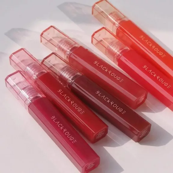 BLACK ROUGE Half N Half Water Glow 2 HG07 Cinnamon Syrup - Lip Gloss