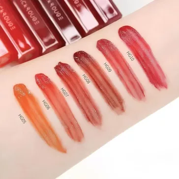   BLACK ROUGE Half N Half Water Glow 2 HG07 Cinnamon Syrup - Lip Gloss