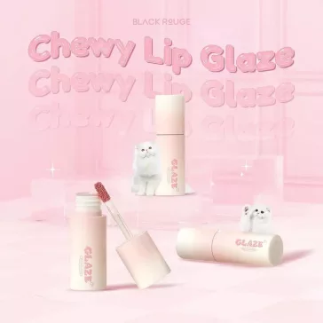 BLACK ROUGE Chewy Lip Glaze GZ02 Fig Fuz 