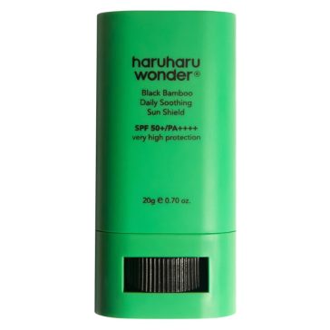   HaruHaru Wonder Black Bamboo Daily Soothing Sun Shield SPF50+ PA++++ 20g - Fényvédő Stift