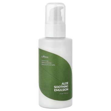   Isntree Aloe Soothing Emulsion 120 ml - Nyugtató hidratáló és arckrém