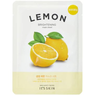   It's Skin Lemon Brightening Sheet Mask - Bőrvilágosító fátyolmaszk
