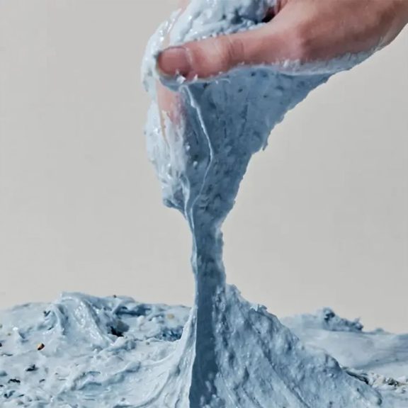 Arencia Fresh Blue Hyssop Rice Mochi Cleanser, 120g - Gyengéd arctisztító