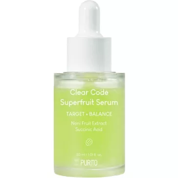   PURITO Clear Code Superfruit Serum, 30ml - Világosító és Hidratáló Szérum