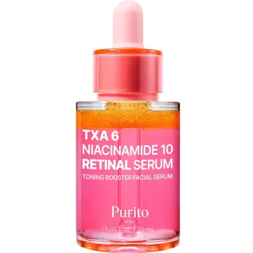   PURITO - TXA 6 Niacinamide 10 Retinal Serum, 30ml - Világosító szérum