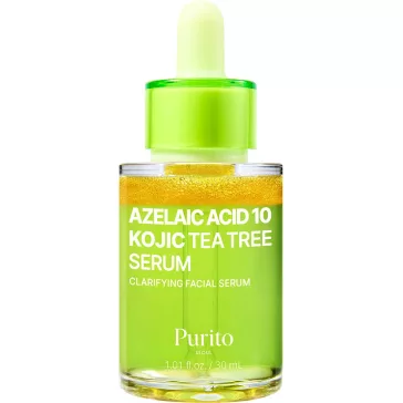   PURITO - Azelaic Acid 10 Kojic Tea Tree Serum 30ml - Pattanások Elleni Szérum