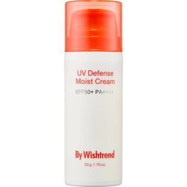   By Wishtrend UV Defense Moist Cream SPF 50+ PA++++ - Napvédő