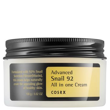   COSRX Advanced Snail 92 All In One Cream 100 ml - Többfunkciós Krém Csiganyálkával
