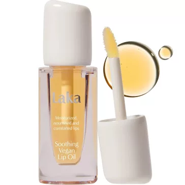 LAKA Soothing Vegan Lip Oil Nourishing Yellow - Lip Oil