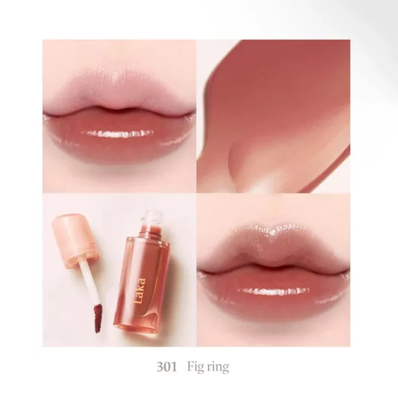 LAKA Jeling Nude Gloss 301 Fig Ring - Lip Gloss