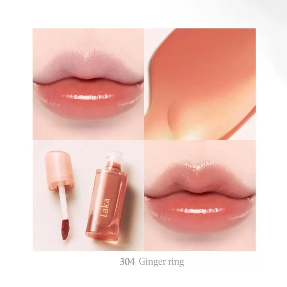 LAKA Jeling Nude Gloss 304 Ginger Ring - Lip Gloss