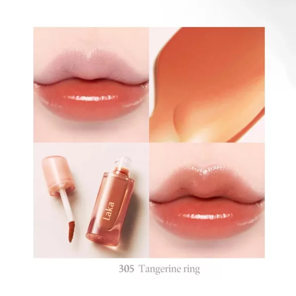 LAKA Jeling Nude Gloss 305 Tangering Ring - Lip Gloss