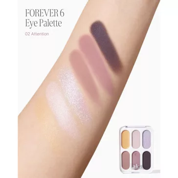 LAKA Forever6 Eye Palette 02 Attention - Eyeshadow Palette