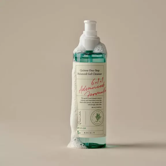 AXIS-Y Quinoa One-Step Balanced Gel Cleanser - 180 ml - Facial Cleansing Gel