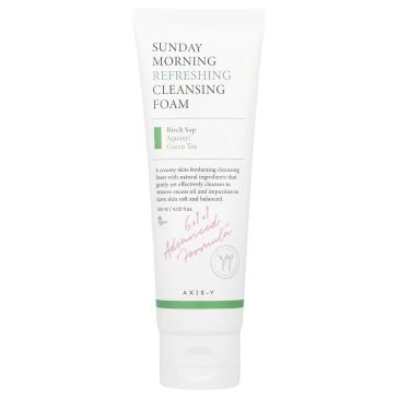   AXIS-Y Sunday Morning Refreshing Cleansing Foam 120 ml - Habzó Lemosó 